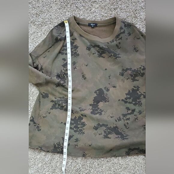 Rails Green & Black Camo Oversized Sweatshirt - Picture 3 of 6